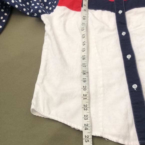 THE San ANGELO Patriotic women’s shirt size M - Picture 9 of 9